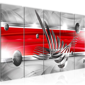 Canvas 5 luik schilderij abstract 16 220 x 80 cm 008555