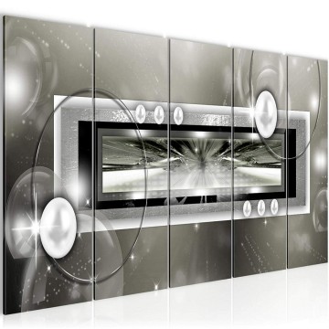 Canvas 5 luik schilderij abstract 24 220 x 80 cm 100655