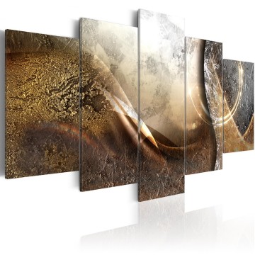 Canvas 5 luik schilderij abstract 49 240 x 112 cm a 0247 b n