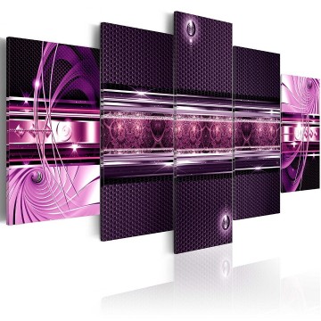 Canvas 5 luik schilderij abstract 6 240 x 112 cm 020101  208