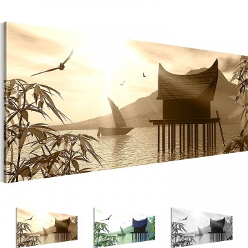 Canvas 5 luik schilderij azie0 220 x 80 cm 500012