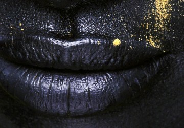 Canvas 5 luik schilderij face special 240 x 90 cm h b 0129 b m 1