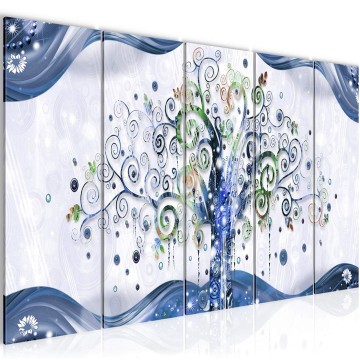 Canvas 5 luik schilderij gustav klimt 20 220 x 80 cm 003055