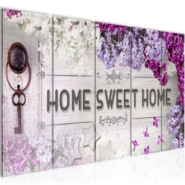 Canvas 5 luik schilderij home 13 220 x 80 cm 503755