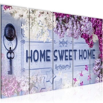 Canvas 5 luik schilderij home 15 220 x 80 cm 503755