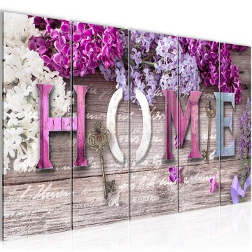 Canvas 5 luik schilderij home 16 220 x 80 cm 504055