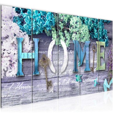 Canvas 5 luik schilderij home 18 220 x 80 cm 504055