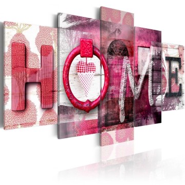 Canvas 5 luik schilderij home 25 240 x 112 cm 020115 38