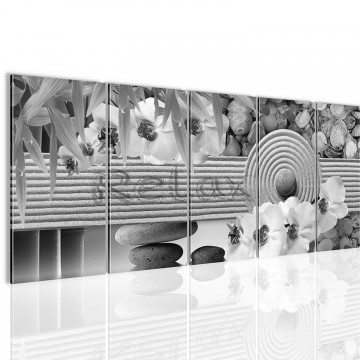 Canvas 5 luik schilderij relax4 220 x 80 cm 502955