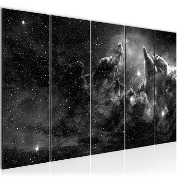 Canvas 5 luik schilderij universe 3 220 x 80 cm 612455