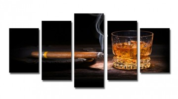 Whisky Sigaar 200 x 100 cm