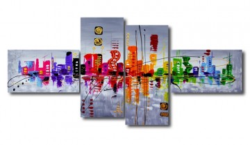 Abstract Skyline 160 x 70 cm