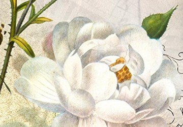 Canvas schilderij 4 luik bloemen 3 200 x 90 cm 020115 49