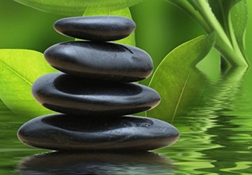 Canvas schilderij 4 luik boeddha 3 200 x 90 cm 030113  1