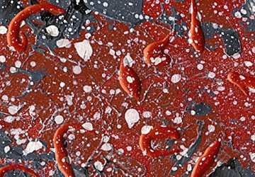 Canvas schilderij 4 luik erotic 3 200 x 90 cm 42362