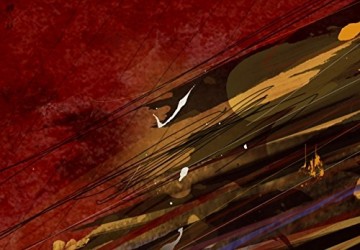 Canvas schilderij 4 luik funky vogel 3 200 x 90 cm 020116 2 