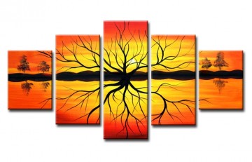 Abstract Bomen 160 x 80 cm