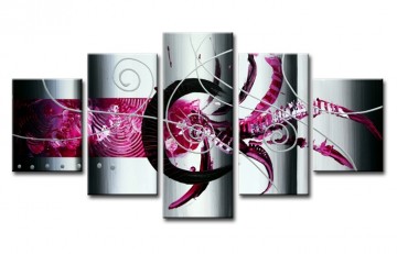 Abstract Roze 160 x 80 cm