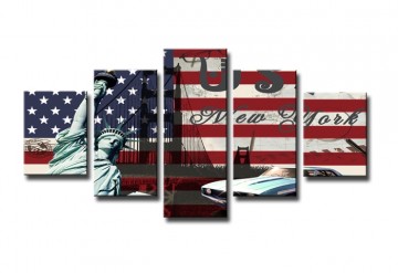 New York vlag 160 x 80 cm