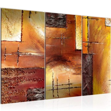 Canvas schilderij abstract 1 130 x 80 cm 100931
