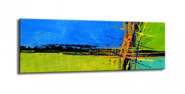 Canvas schilderij abstract 120 x 40 cm 5742