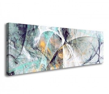 Canvas schilderij abstract 120 x 40 cm 5751