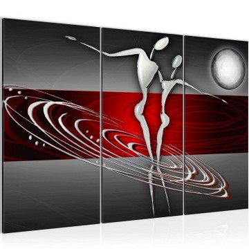 Canvas schilderij abstract 13 130 x 80 cm 301231