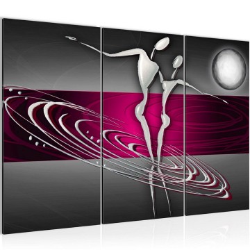 Canvas schilderij abstract 14 130 x 80 cm 301231