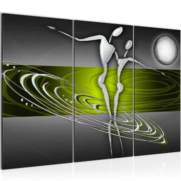 Canvas schilderij abstract 15 130 x 80 cm 301231