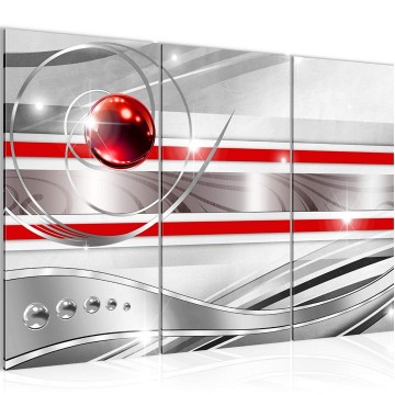 Canvas schilderij abstract 19 130 x 80 cm 108231