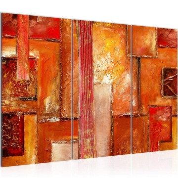 Canvas schilderij abstract 25 130 x 80 cm 018931