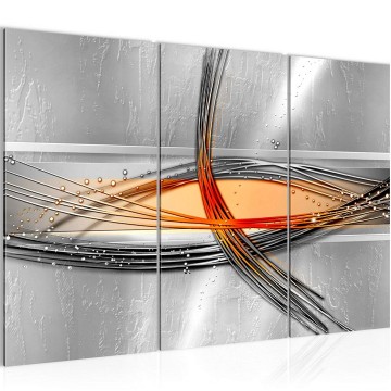 Canvas schilderij abstract 38 130 x 80 cm 103631