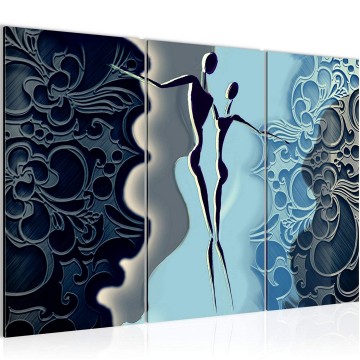 Canvas schilderij abstract 42 130 x 80 cm 301531