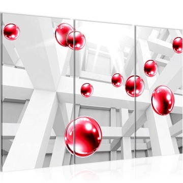 Canvas schilderij abstract 44 130 x 80 cm 014331