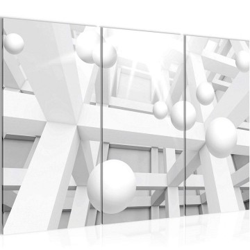 Canvas schilderij abstract 46 130 x 80 cm 014331