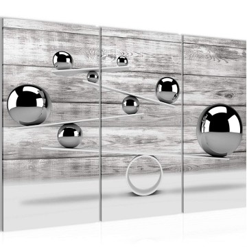 Canvas schilderij abstract 50 130 x 80 cm 504331