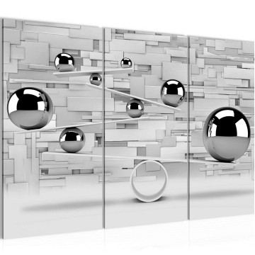 Canvas schilderij abstract 52 130 x 80 cm 504331