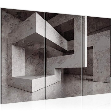 Canvas schilderij abstract 56 130 x 80 cm 506231