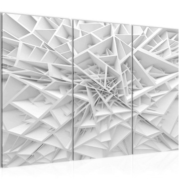 Canvas schilderij abstract 62 130 x 80 cm 502731