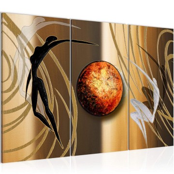 Canvas schilderij abstract 68 130 x 80 cm 300631
