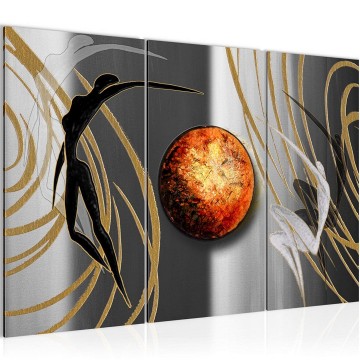 Canvas schilderij abstract 69 130 x 80 cm 300631