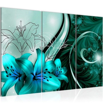 Canvas schilderij abstract 8 130 x 80 cm 208431