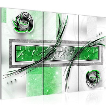 Canvas schilderij abstract 80 130 x 80 cm 108131