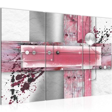 Canvas schilderij abstract 85 130 x 80 cm 107831