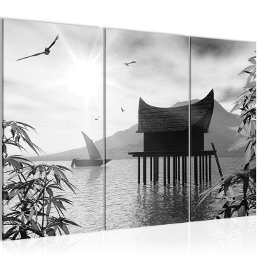 Canvas schilderij azie 3 130 x 80 cm 500031