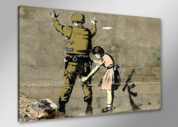 Banksy - Army Girl 80 x 60 cm