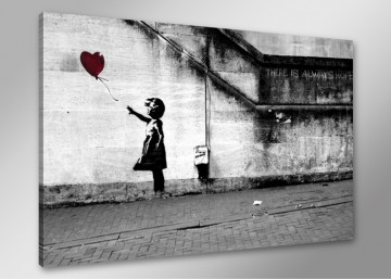 Banksy - Hope 80 x 60 cm