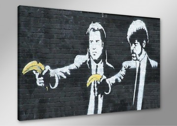 Banksy - Pulp Fiction 80 x 60 cm