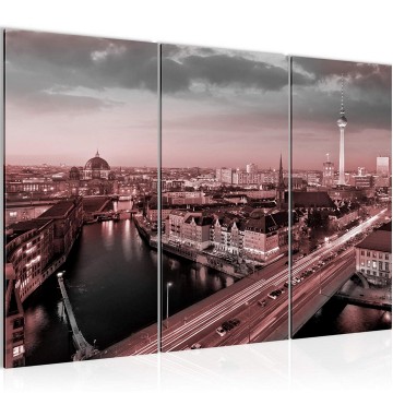 Canvas schilderij berlijn 2 130 x 80 cm 605131