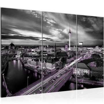 Canvas schilderij berlijn 6 130 x 80 cm 004331